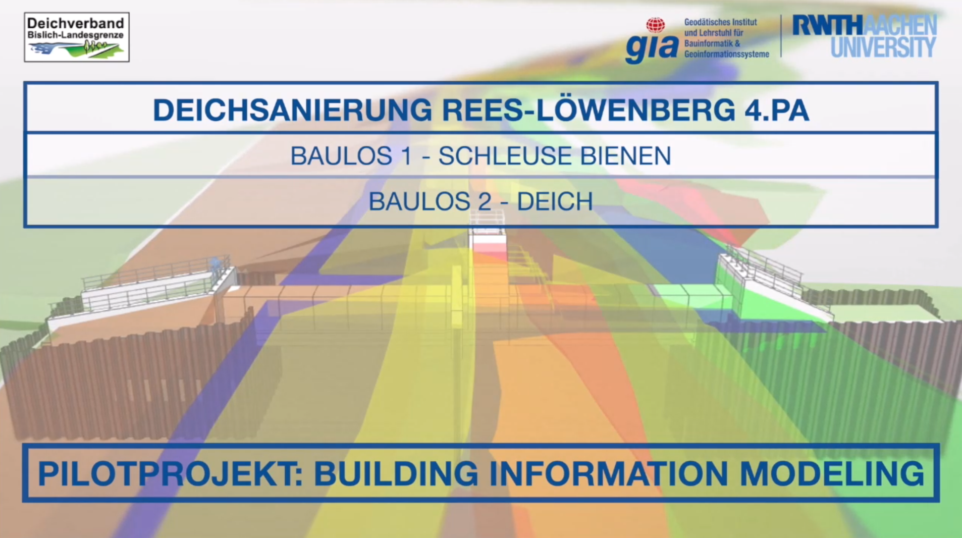 Imagefilm zum Pilotprojekt BIM-Schleuse und BIM-Deich