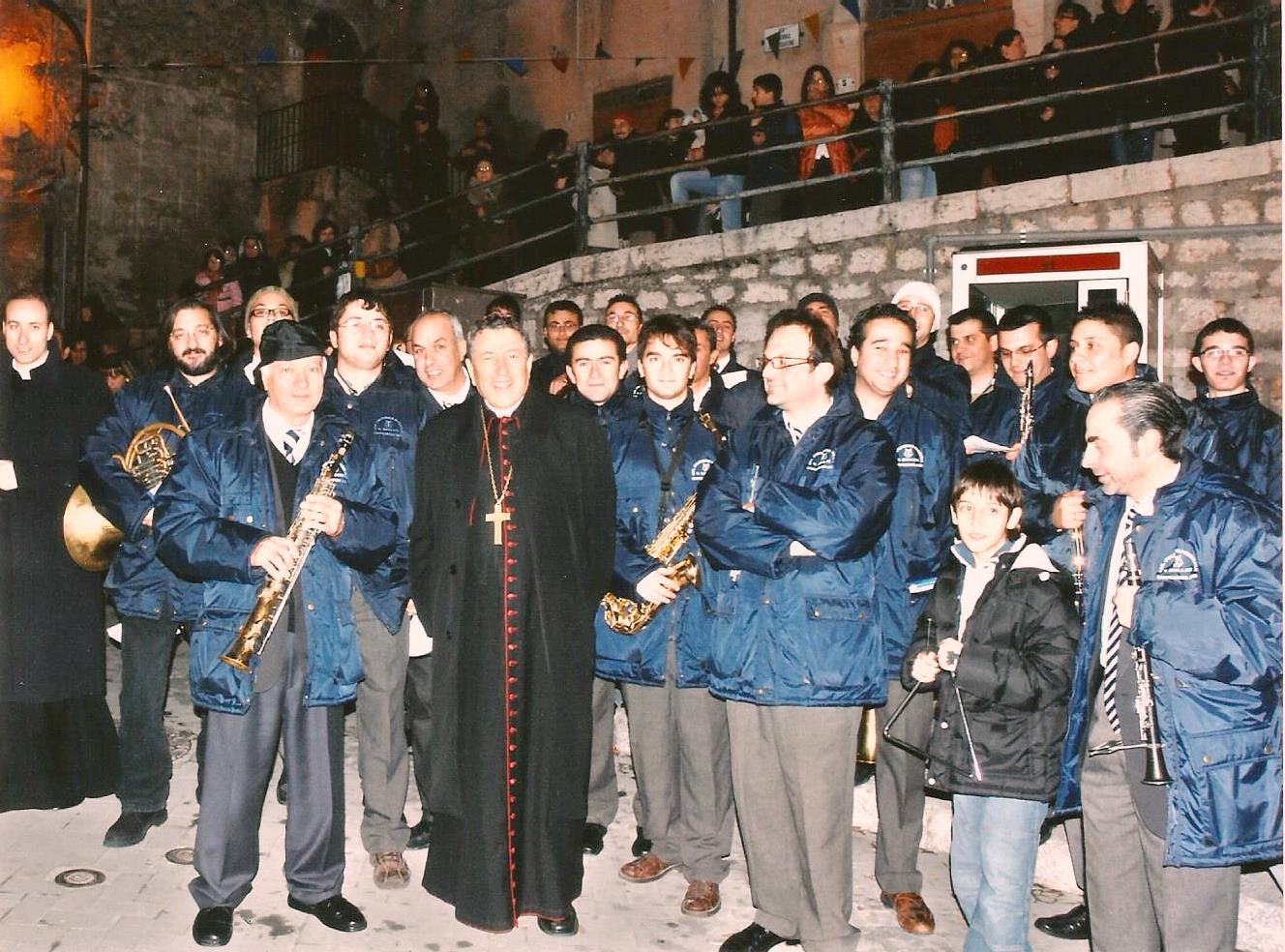 2007 con il vescovo Ferraro