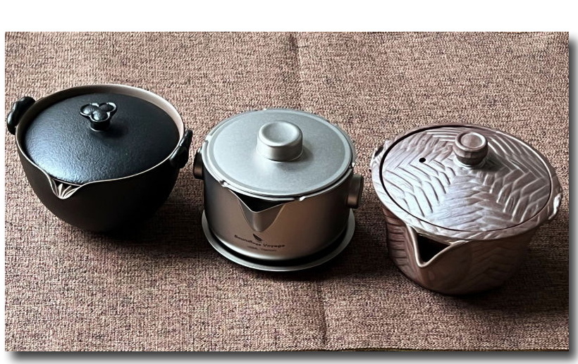 Boundless Voyage 恐るべきチタン急須 (茶壺)/ 中国茶を愉しむ Boundless Voyage 恐るべきチタン急須 (茶壺)/ 中国茶を愉しむ