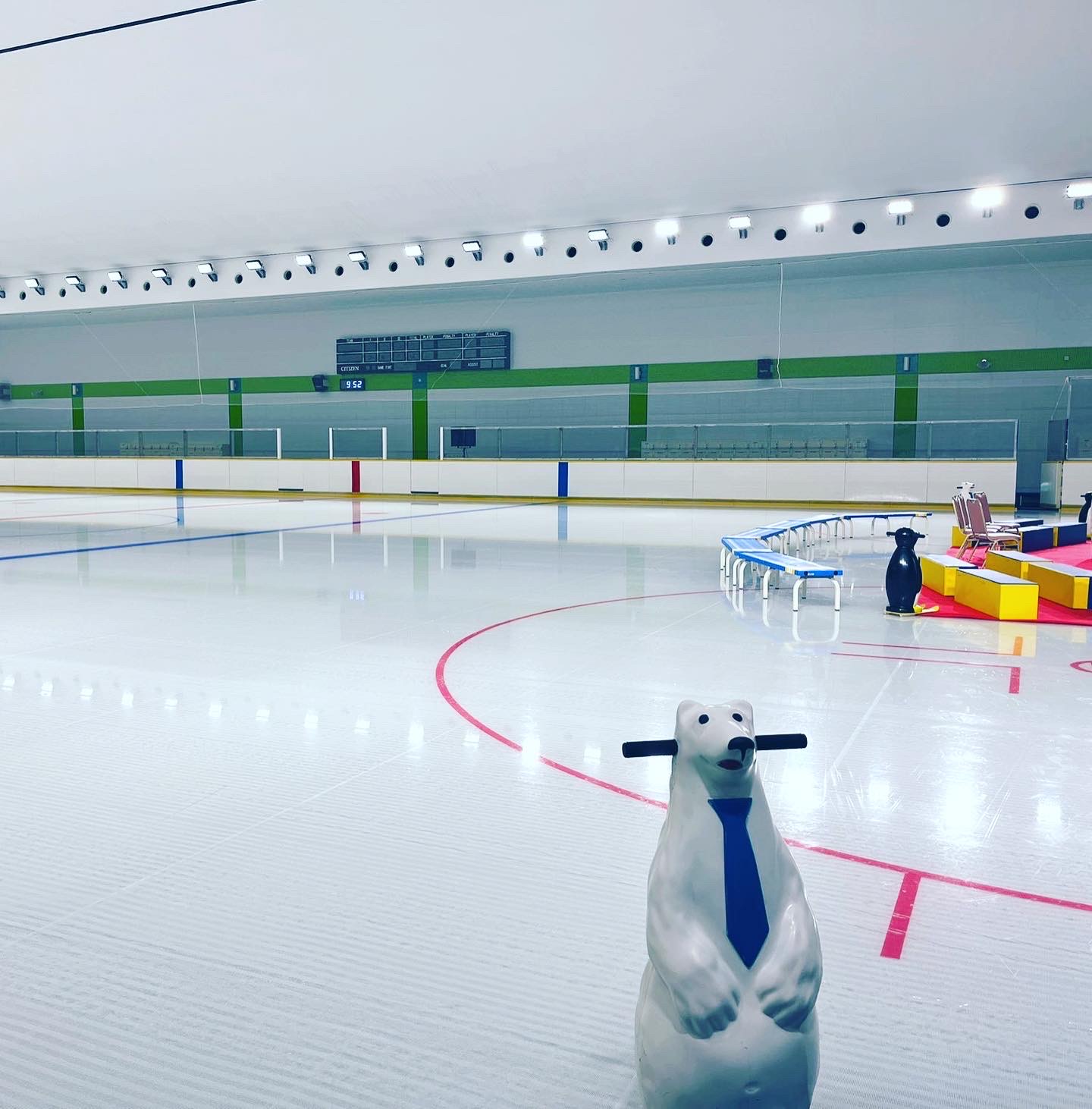 東大和スケートセンターが再開しました