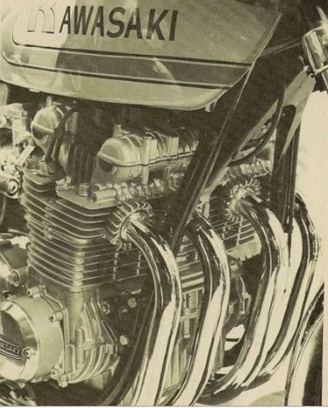KAWASAKI V1 SILVER ENGINE