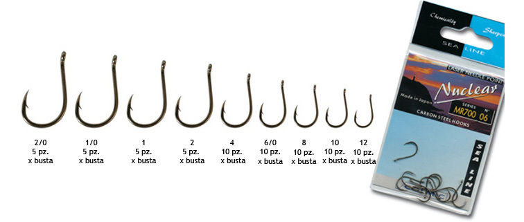 Ami da Pesca COLMIC NUCLEAR MR21 Mis 1//0-1 bustina