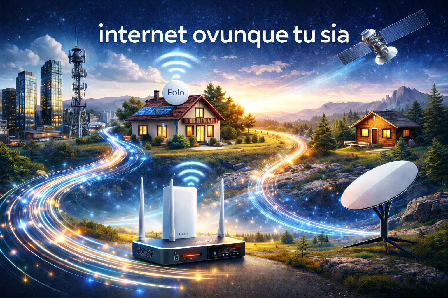 Installazione connessione Internet FWA con modem WiFi per casa e aziende a Pordenone