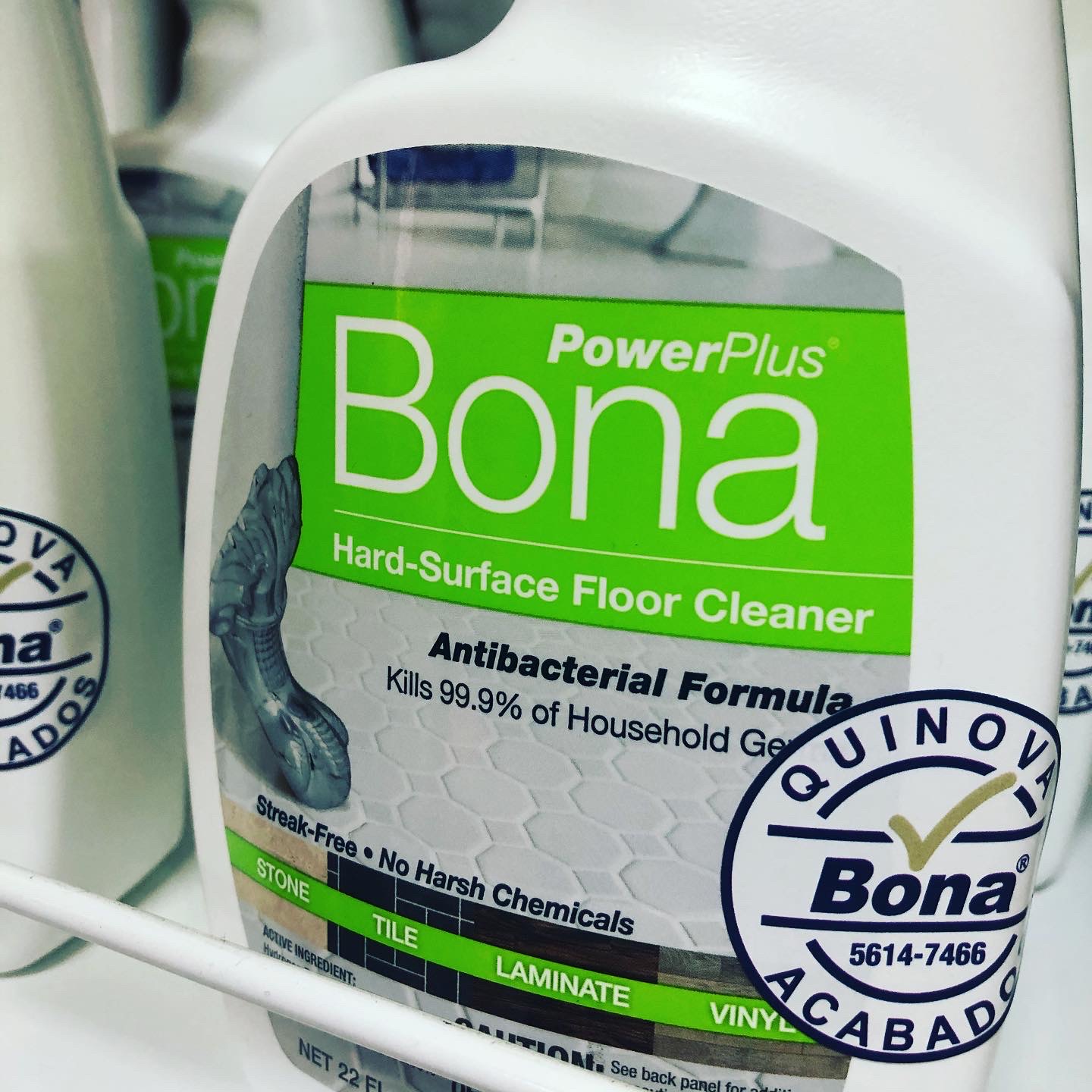 Bona Power Plus Antibacterial Acabados