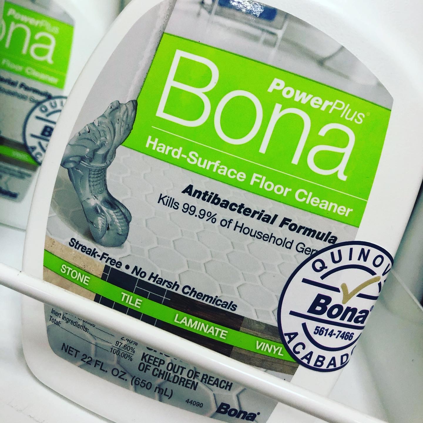Bona Power Plus Antibacterial Acabados