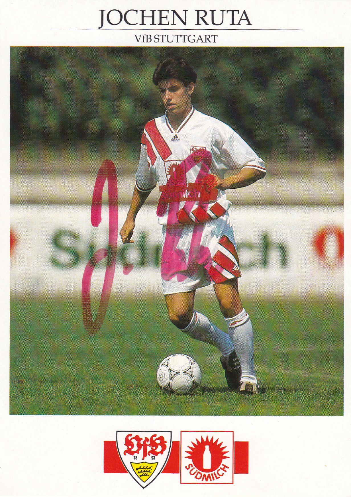 VfB - Autogrammkarte - 1993