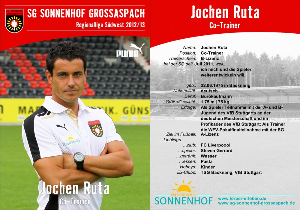 SG Sonnenhof Großaspach - 2012/2013