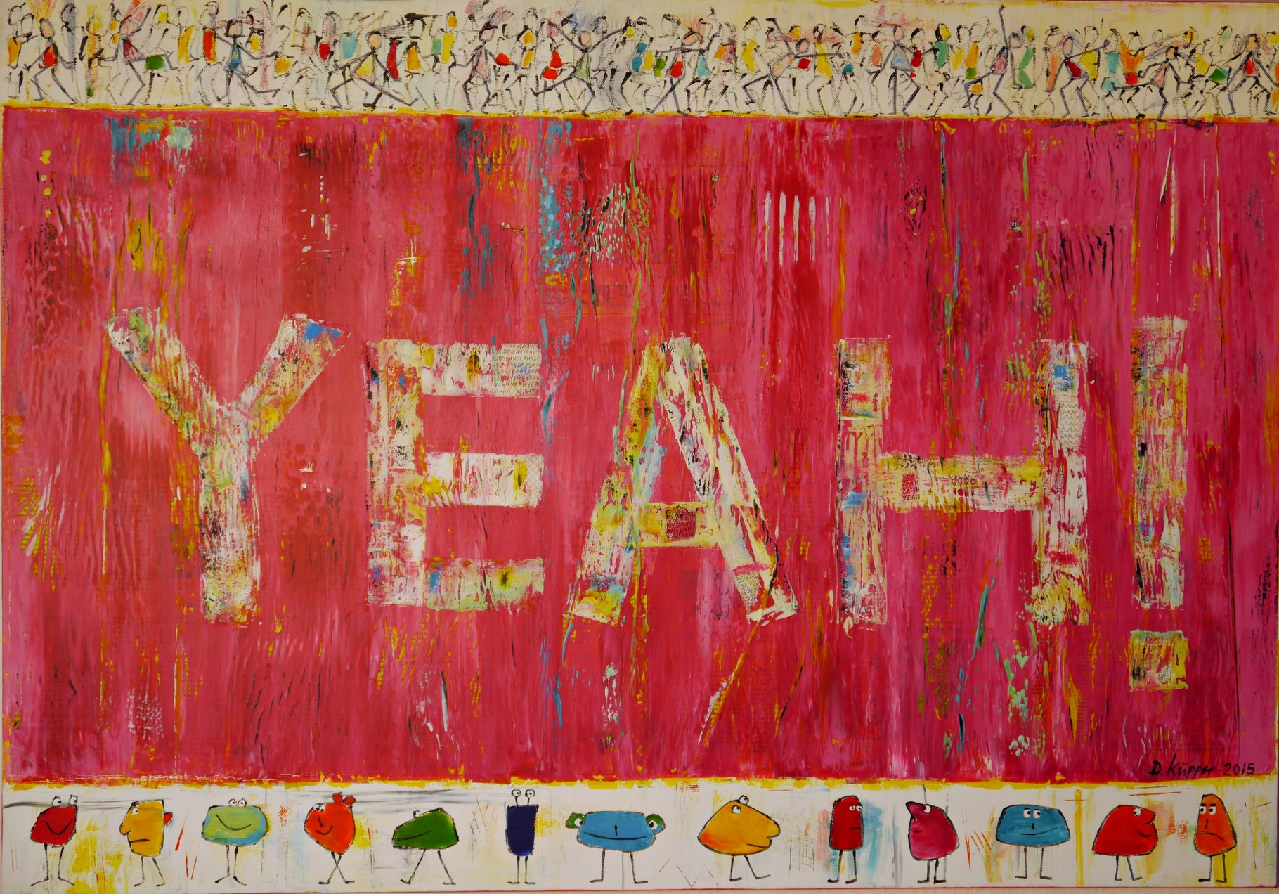 "YEAH" - 100x70cm