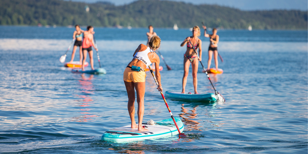 Die richtige Schwimmhilfe für den Bodensee RESTUBE® für StandUp