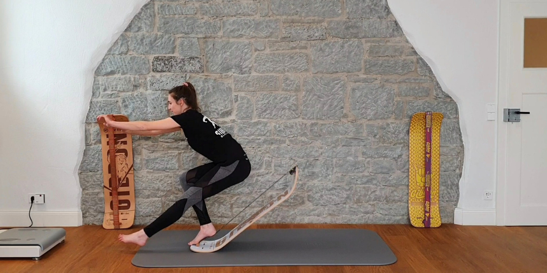 Giboard - Board mit Slackline