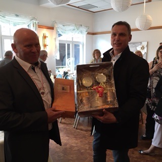 Bürgermeister Pascale Guy und Bürgermeister Stephan Rausch