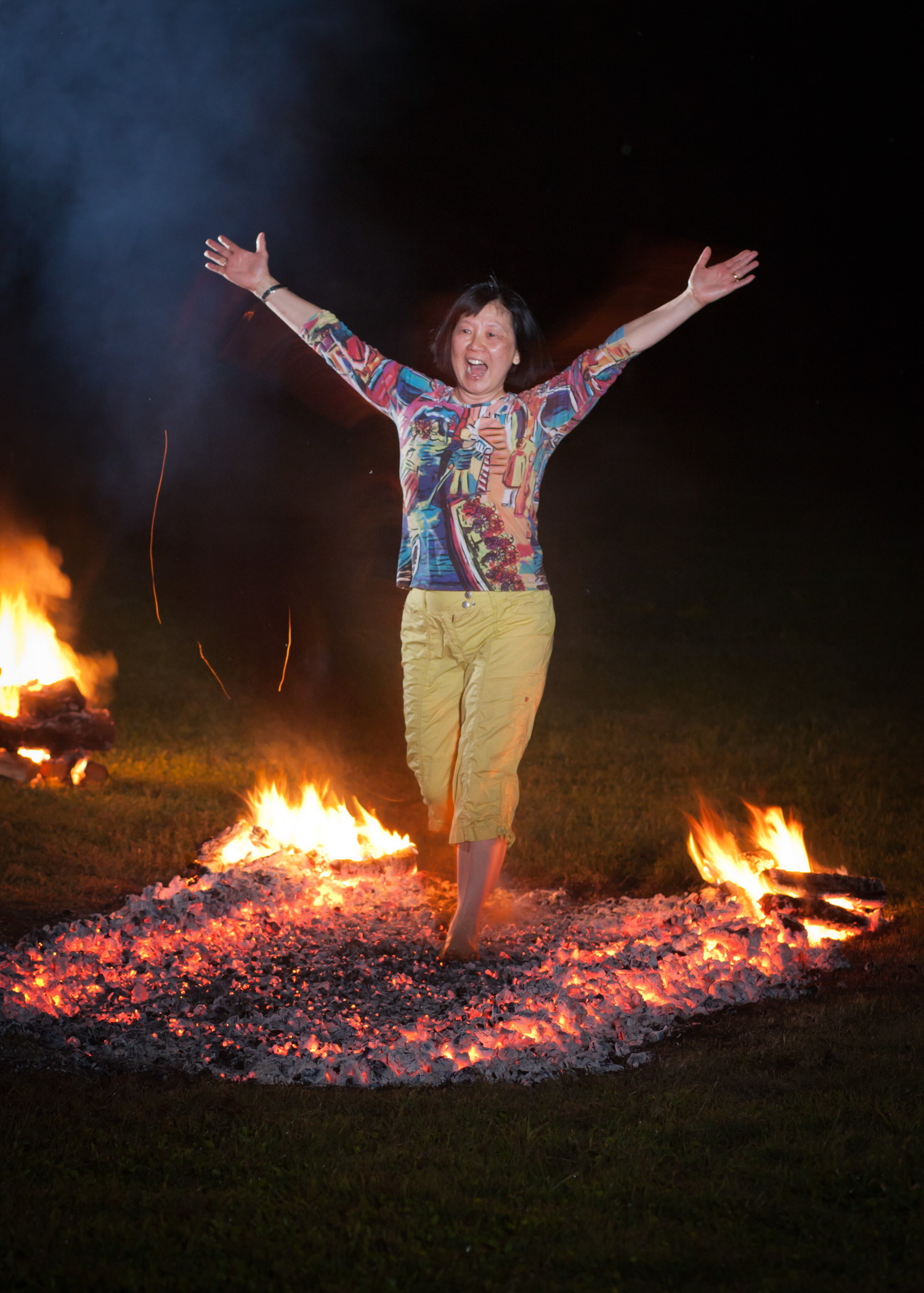 Firewalking iHealth Center for Integrated Wellness