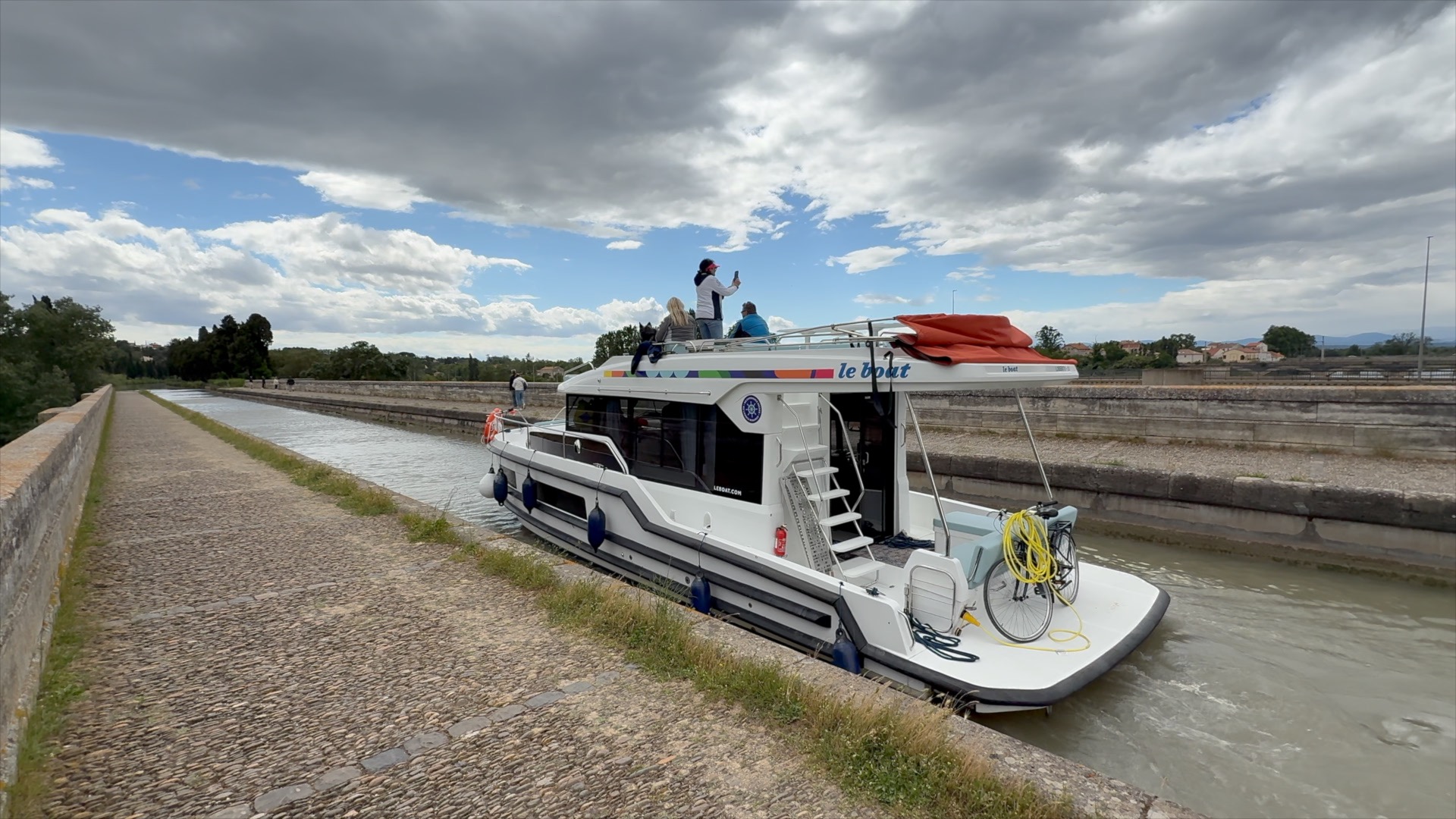 Hausbooturlaub am Canal du Midi