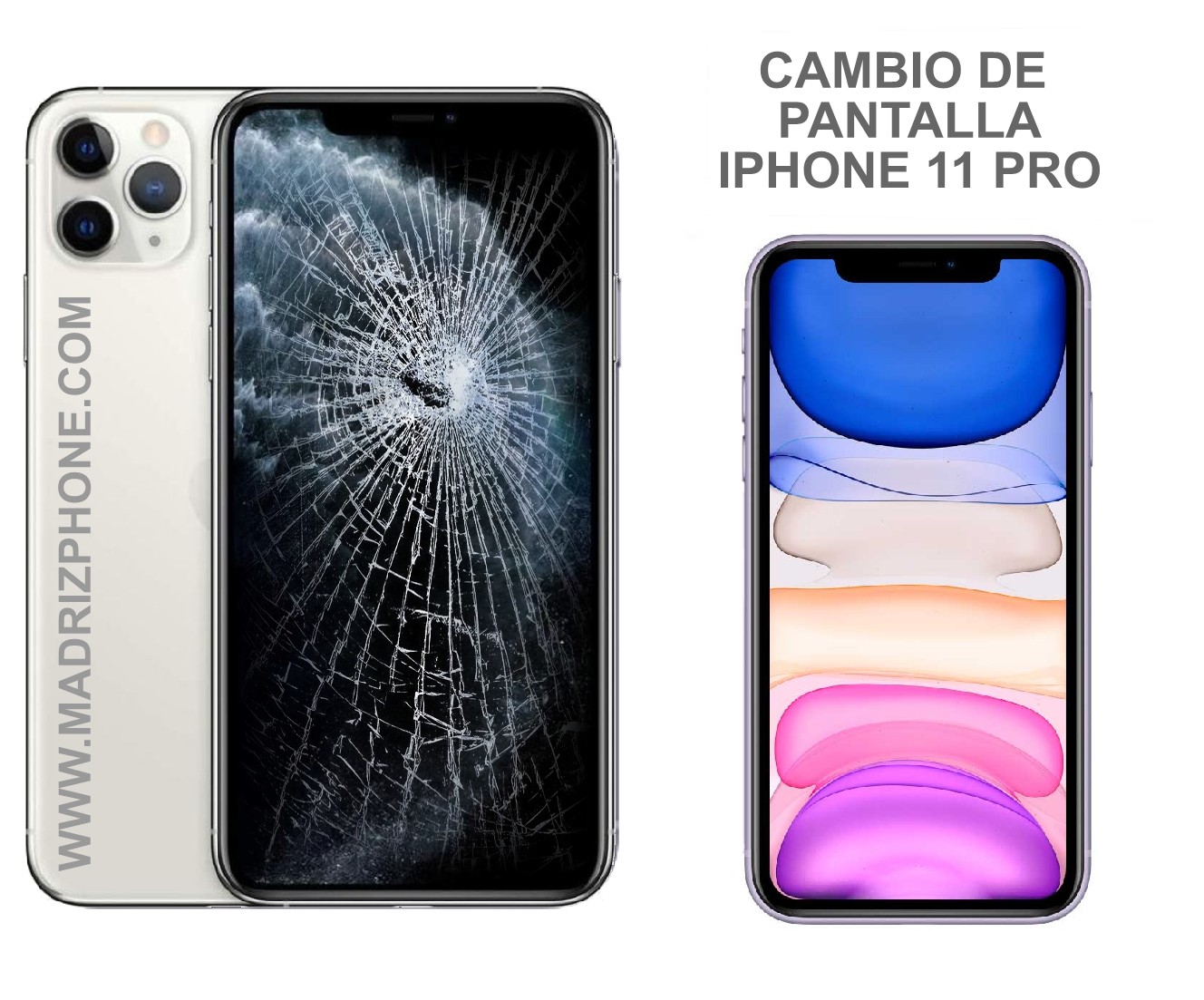 11 Pro Max Pro 11 Smartphone Apple iPhone servicio de reparación de reemplazo de Vidrio Trasero Iphone 11