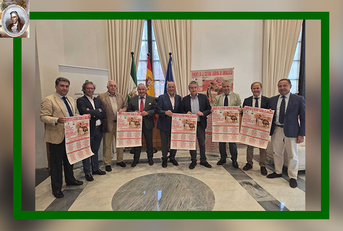 La A.A.E.T. “Pedro Romero” presenta al Consejero de Presidencia, Antonio Sanz, una temporada de futuro que llegará a toda Andalucía a través de Canal Sur