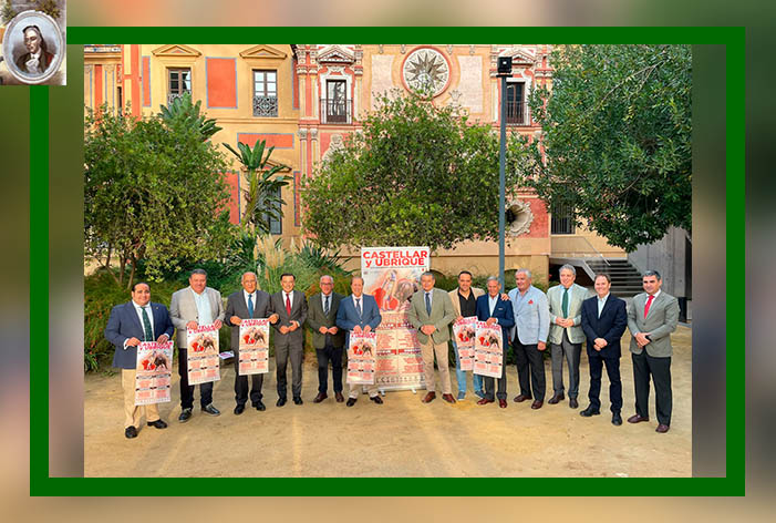 El consejero Antonio Sanz junto a la A.A.E.T. “Pedro Romero” presenta el XXV Encuentro Andaluz de Escuelas Taurinas