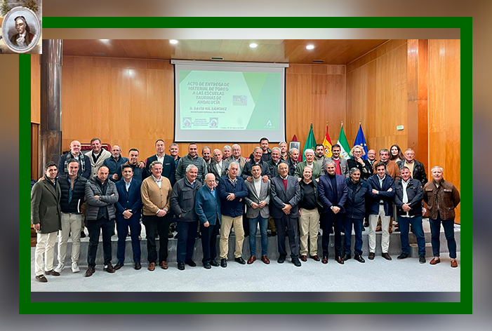 David Gil clausuró una exitosa Asamblea General Ordinaria y Extraordinaria con la entrega de ‘Material de Toreo’ a las escuelas andaluzas