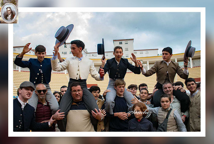 1ª Selección-Becerradas: Cuatro novilleros a hombros en la apertura del ciclo de becerradas en Plaza de Toros de Marbella
