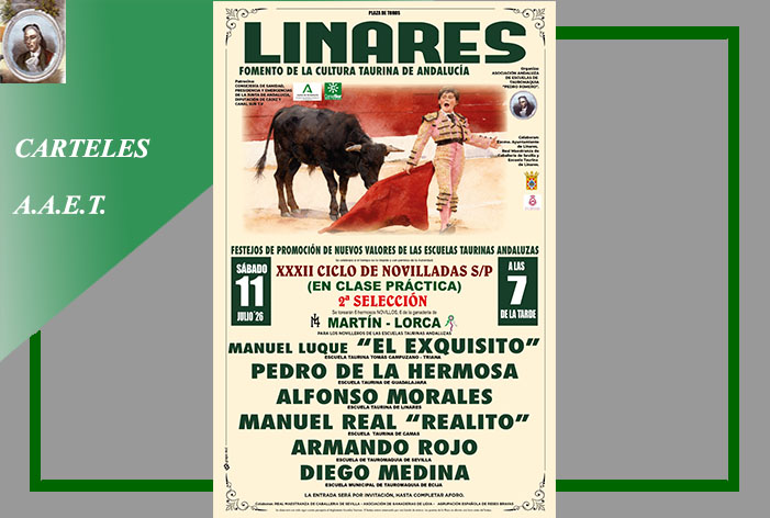 Cartel de la 2ª Selección del XXXII Ciclo de Novilladas sin Picadores
