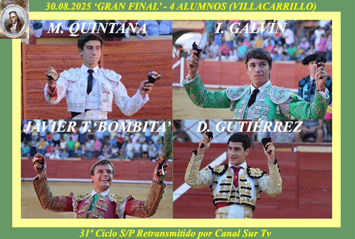 La A.A.E.T. “Pedro Romero” acuerda la inclusión de Manuel Quintana en la Gran Final del XXXI Ciclo de Novilladas Sin Picadores en Villacarrillo