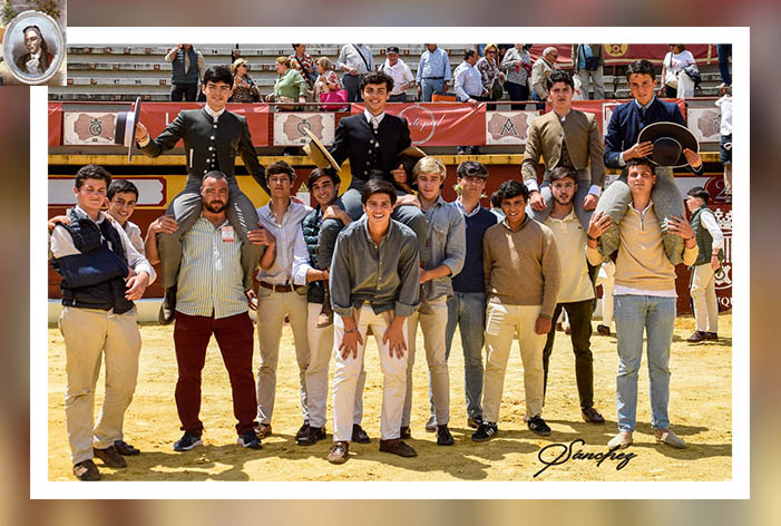 UBRIQUE: ‘Puerta Grande’ para Mario Torres, Héctor Nieto, Celso Ortega y Pepe Martín, en el tercer festejo del XXVII Ciclo de Becerradas