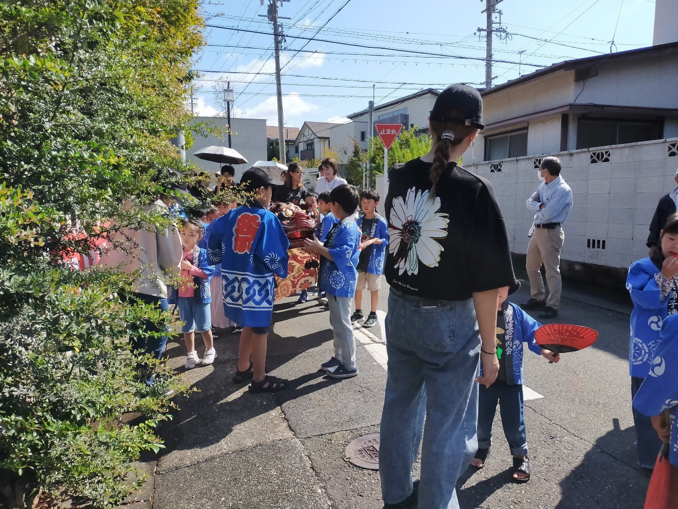 須佐之男社秋祭り           汐見町