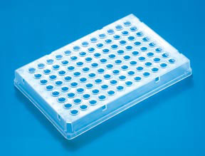 PCR plate, PCR PLATTE "fullskirted"