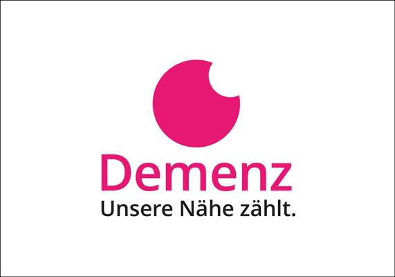 Logo und Claim für den Runden Tisch Demenz, Düsseldorf-Gerresheim