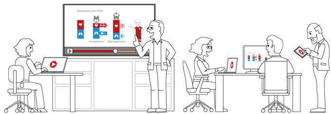 explainer video in the office
