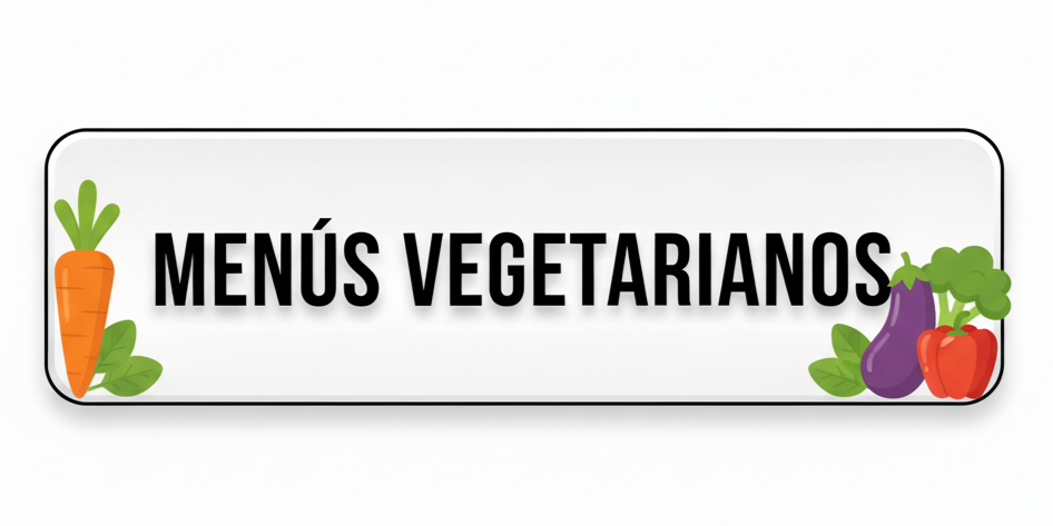 Menús Vegetarianos