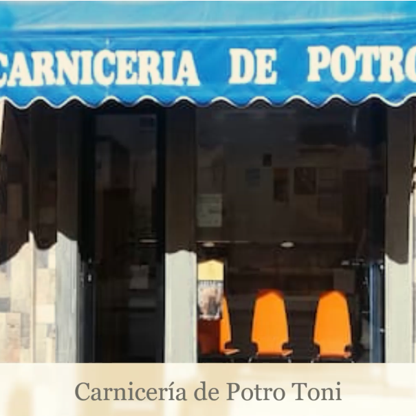 Carnicería de Potro Toni