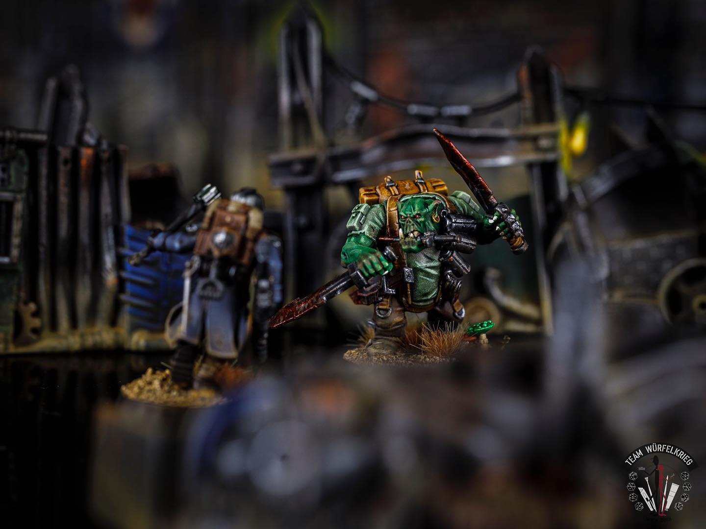 Ork Kommandos in action!