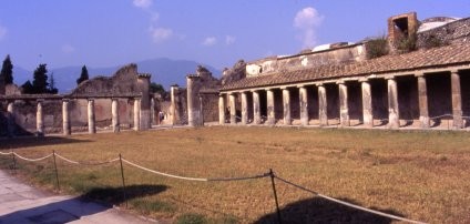 Palestra de las termas de Estabias, Pompeya