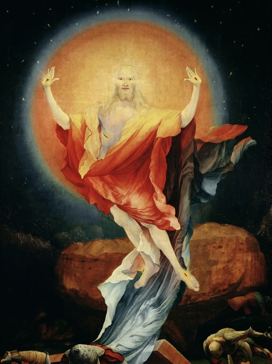 La puissance de la Résurrection - Panneau du Retable d'Issenheim - Matthias Grünenwald - Musée Unterlinden, Colmar