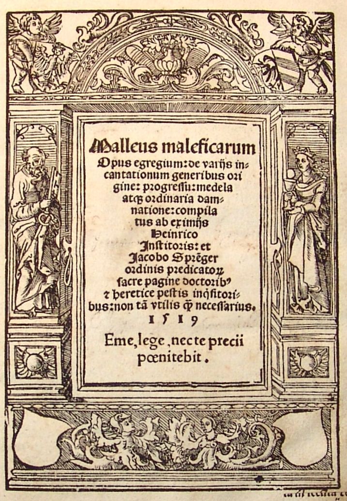 le Malleus maleficarum ou le Marteau des sorcières