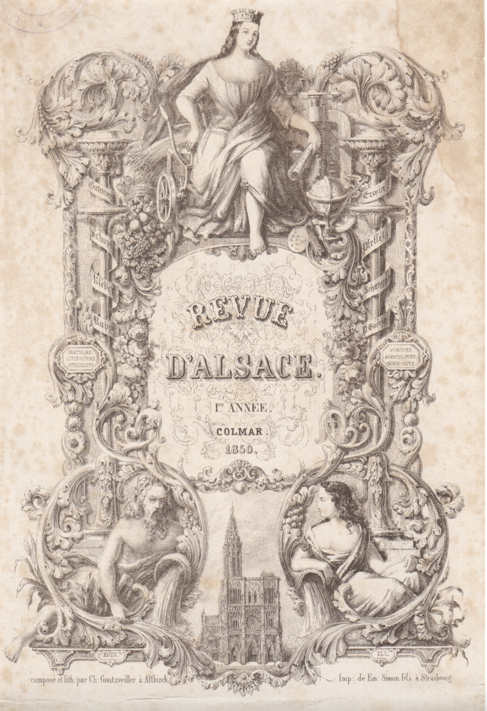 Stoltz participe au Congrès des viticulteurs et des pomologistes français et étrangers tenu à Colmar en septembre 1847 et publie quatre résumés très complets dans la toute nouvelle Revue d'Alsace en 1853 et 1854.