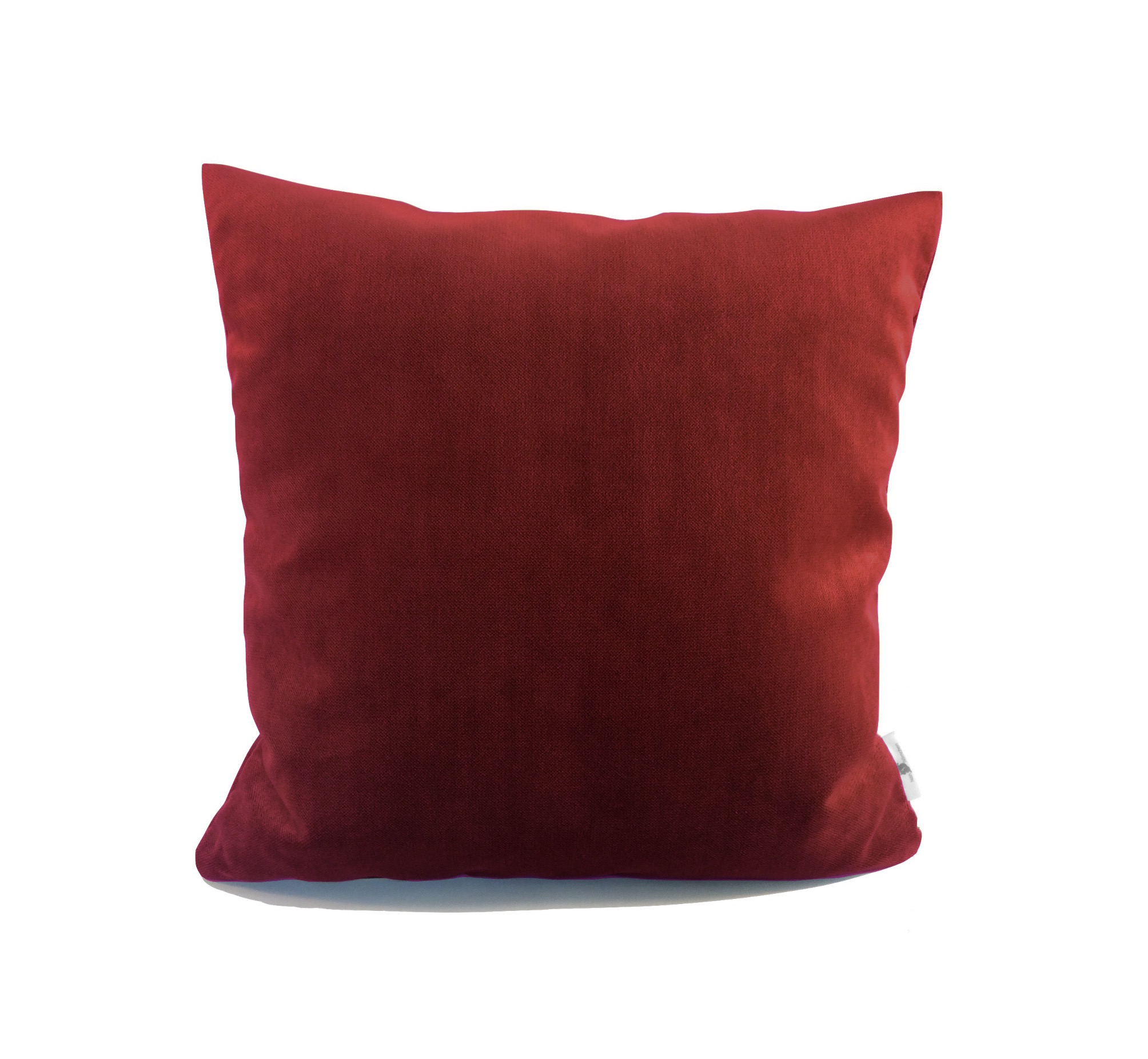 Samtkissen bordeaux rot 30x30