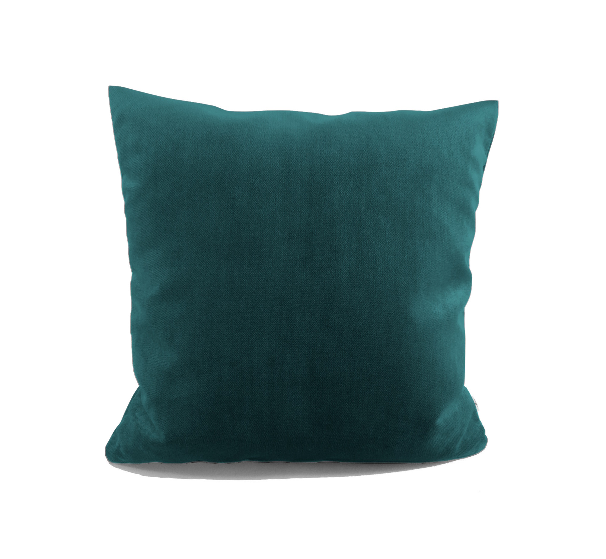 Samtkissen petrol 30x30