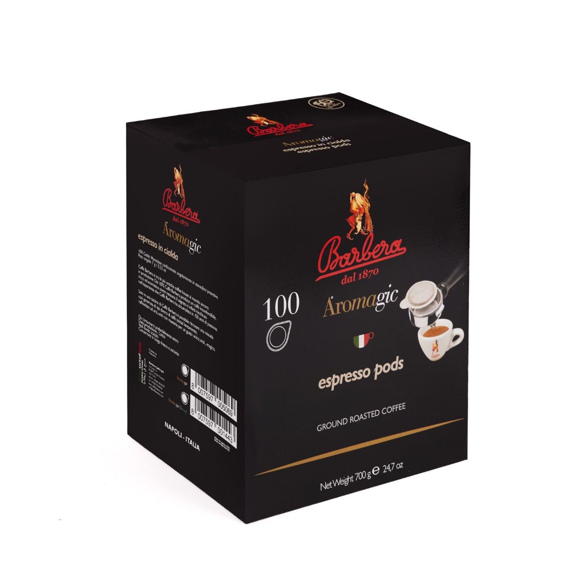 Set Di 6 Tazzine Da Caffè Barbera Linea Plus - Per Un Espresso Perfetto - Foto 2