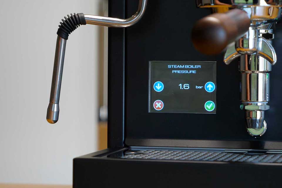 Steam Power: 25% increase in pressure with the capability to reach up to 1.6 bar.