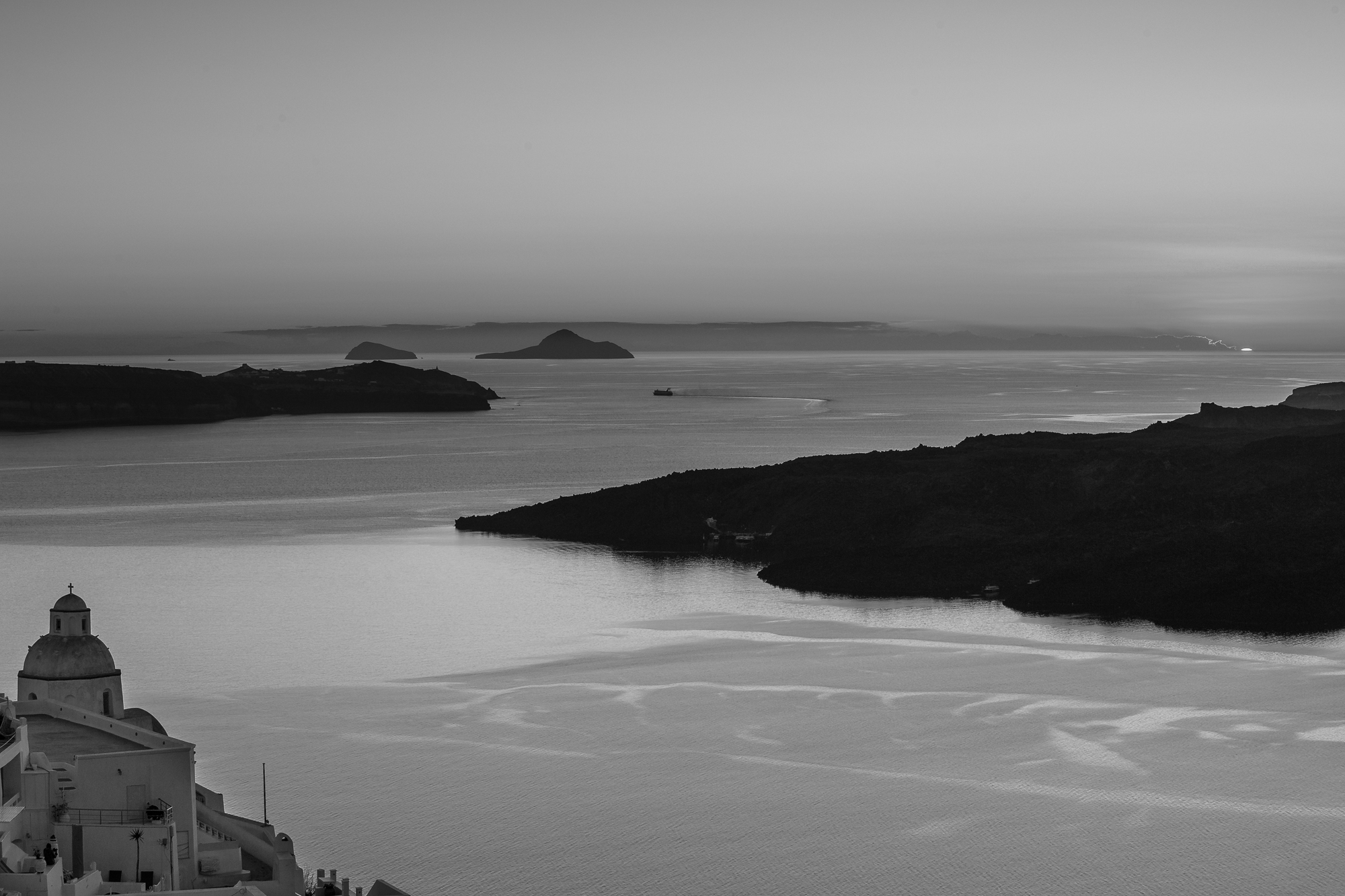 caldera silhouettes