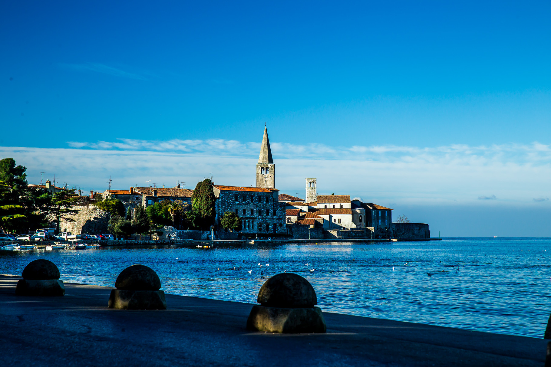 Poric on a sunny winterday