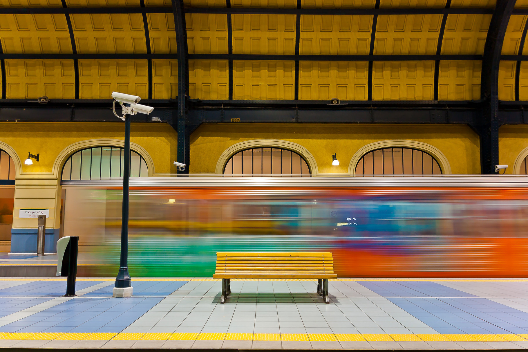railwaystation in Pireaus, featured in shootcamp calender 2017