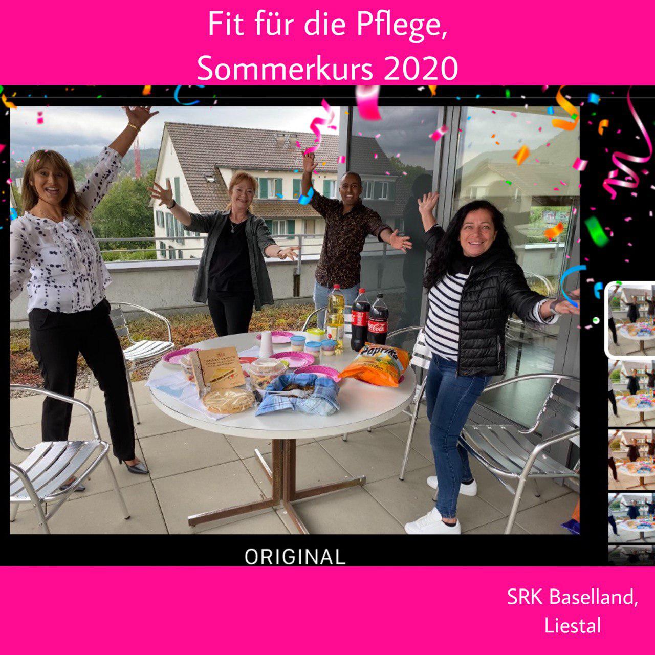 PFLEGE-Kurs Abschluss