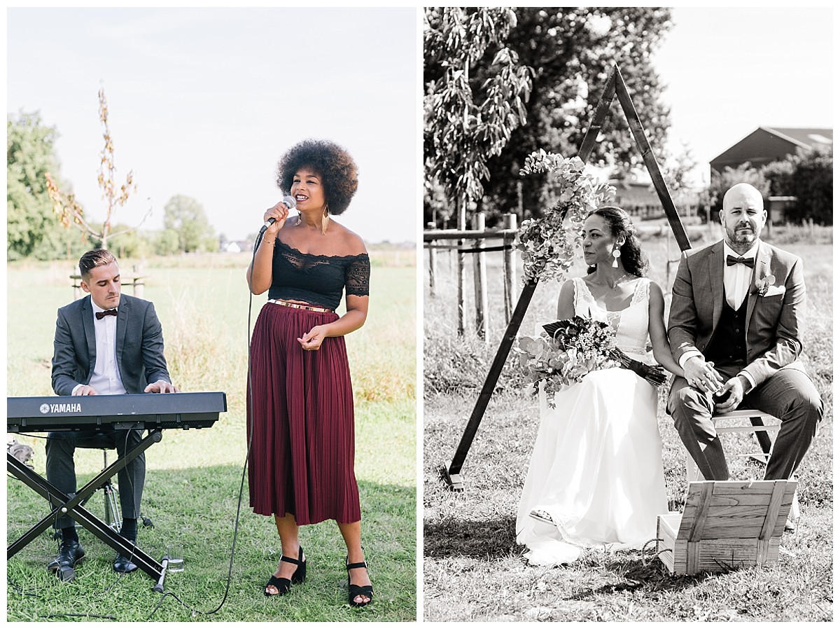 Gesang Trauung Neimeshof Kempen boho Hochzeit freie Trauung Scheunenhochzeit Hochzeitsfotograf Niederrhein Jane Weber 