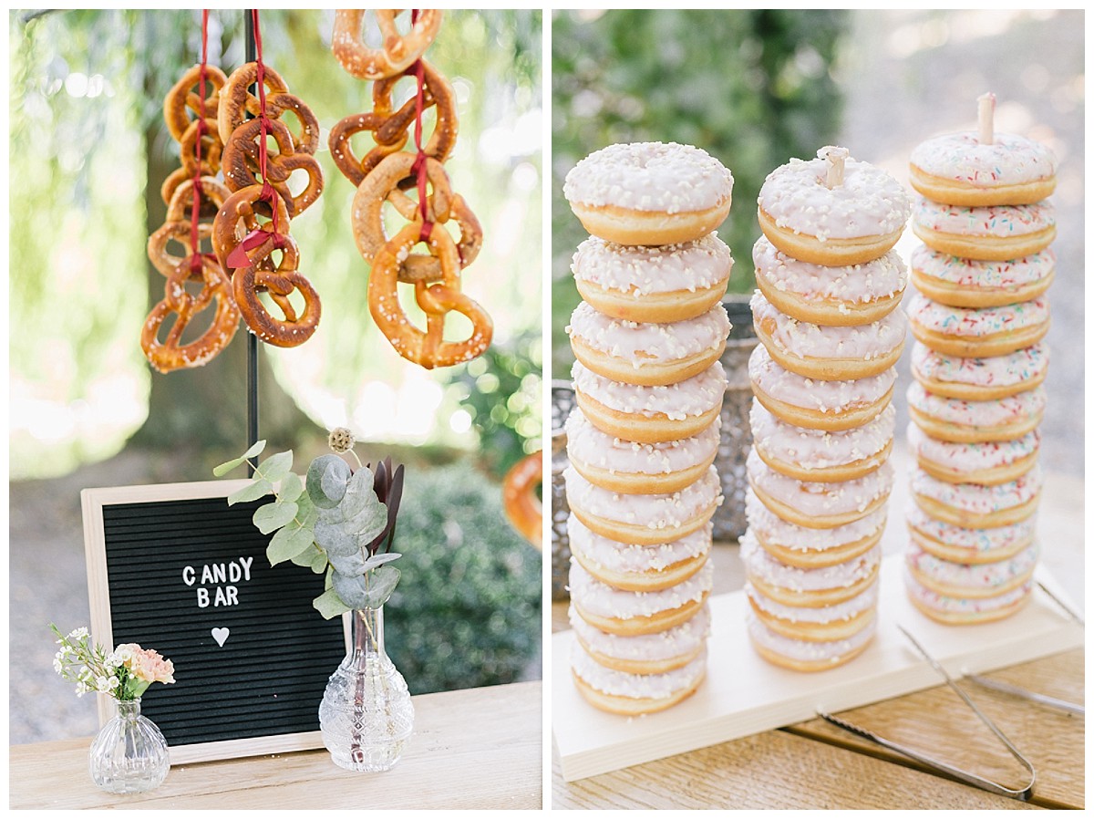 donutwall Neimeshof Kempen boho Hochzeit freie Trauung Scheunenhochzeit Hochzeitsfotograf Niederrhein Jane Weber 