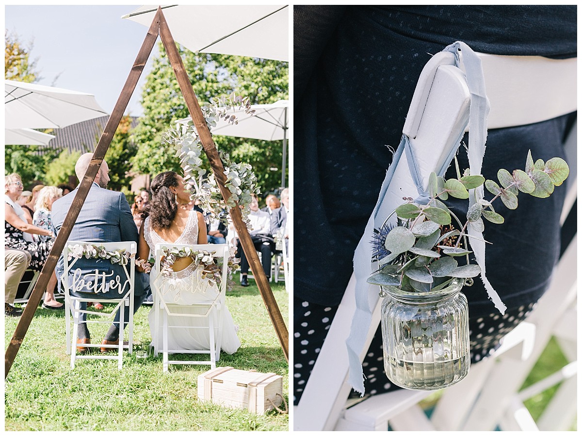 boho Trauung Styling Neimeshof Kempen boho Hochzeit freie Trauung Scheunenhochzeit Hochzeitsfotograf Niederrhein Jane Weber 