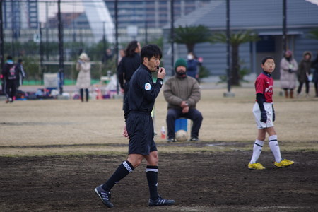 決勝戦で主審を担当頂いた扇谷さん