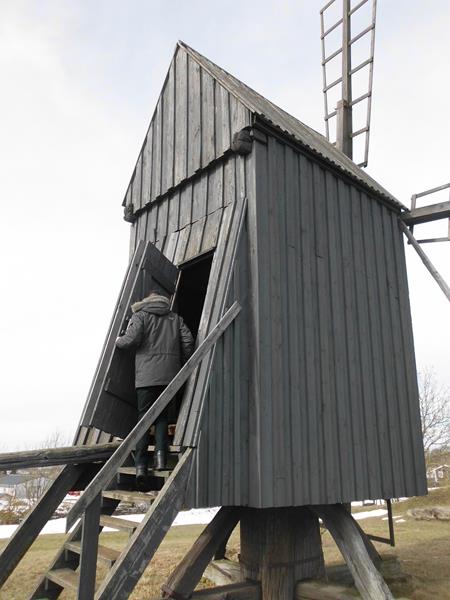 Eine der unglaublich vielen Windmühlen.