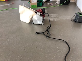PVC Boden Verlegung 
